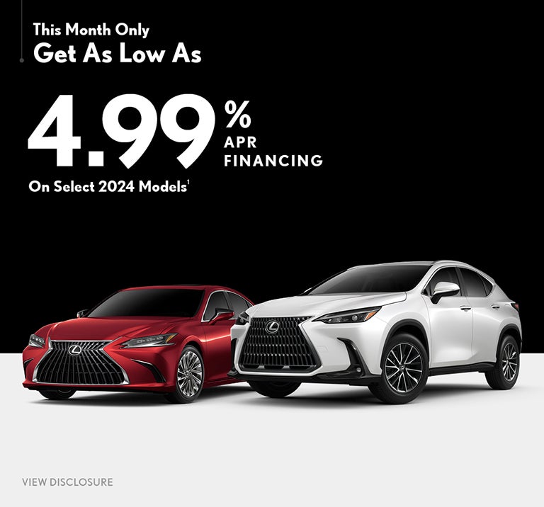 Get As Low As 4.99% on Select 2024 Models